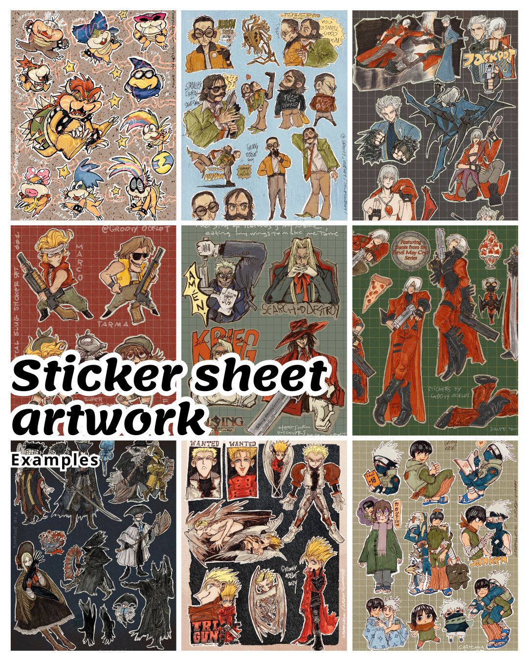 Sticker Artwork