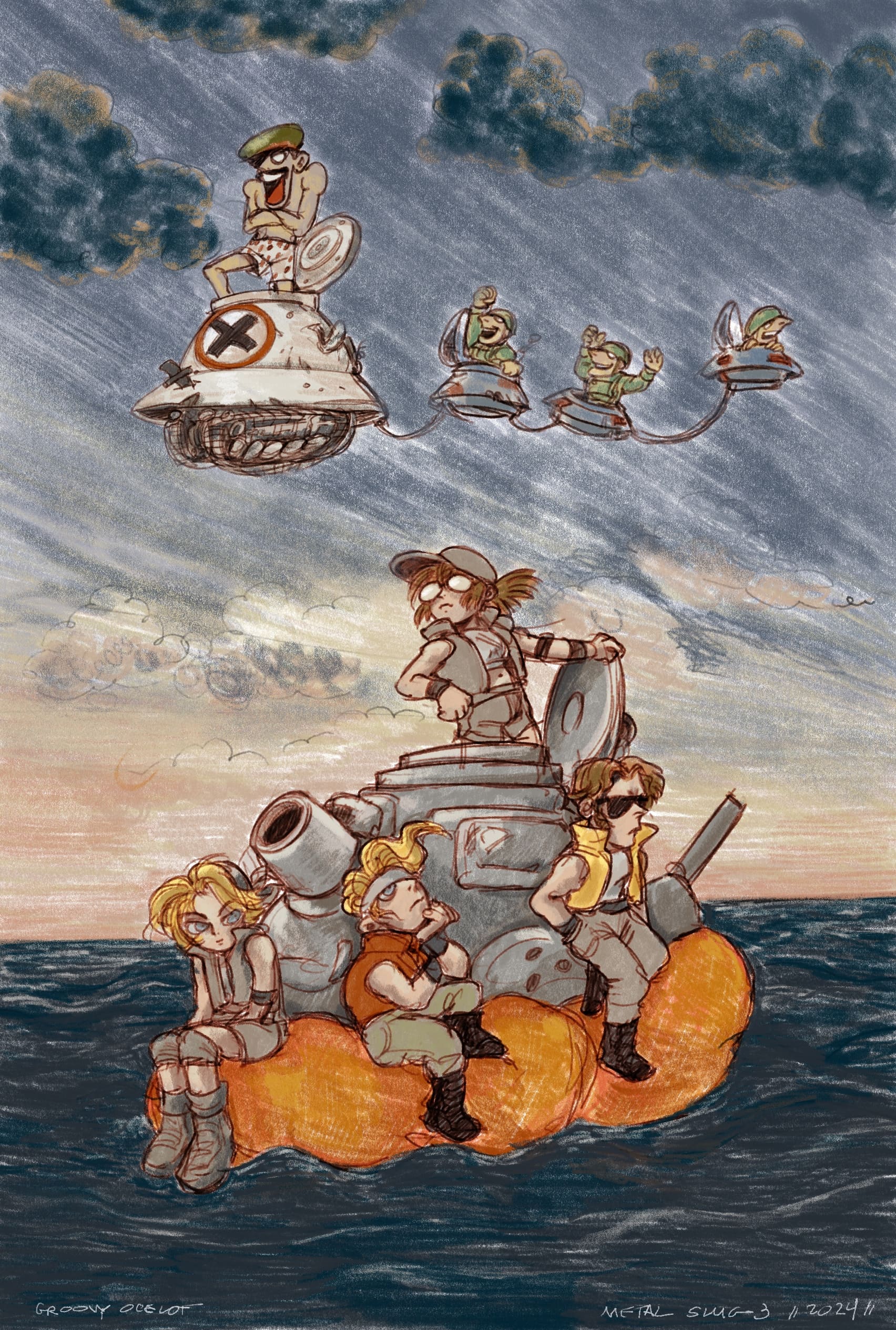 Metal Slug 3 Ending